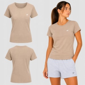 T-SHIRT DAMSKI 4F KOSZULKA SPORTOWA 1 BAWEŁNA F2772 SS26
