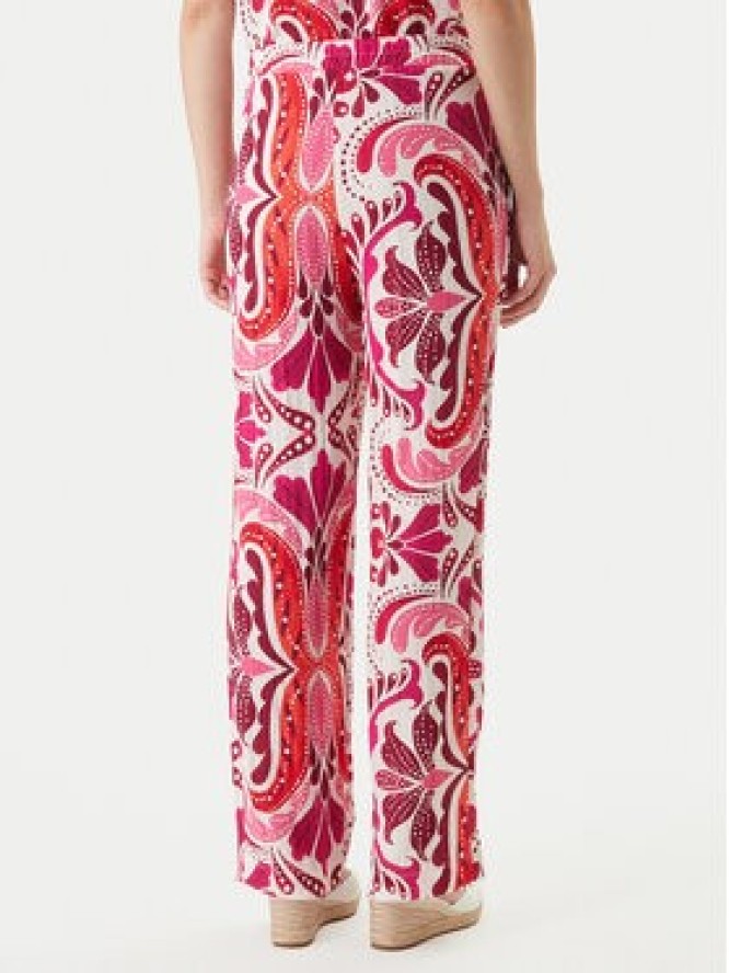 Morgan Spodnie materiałowe 261-PMARIA Różowy Regular Fit