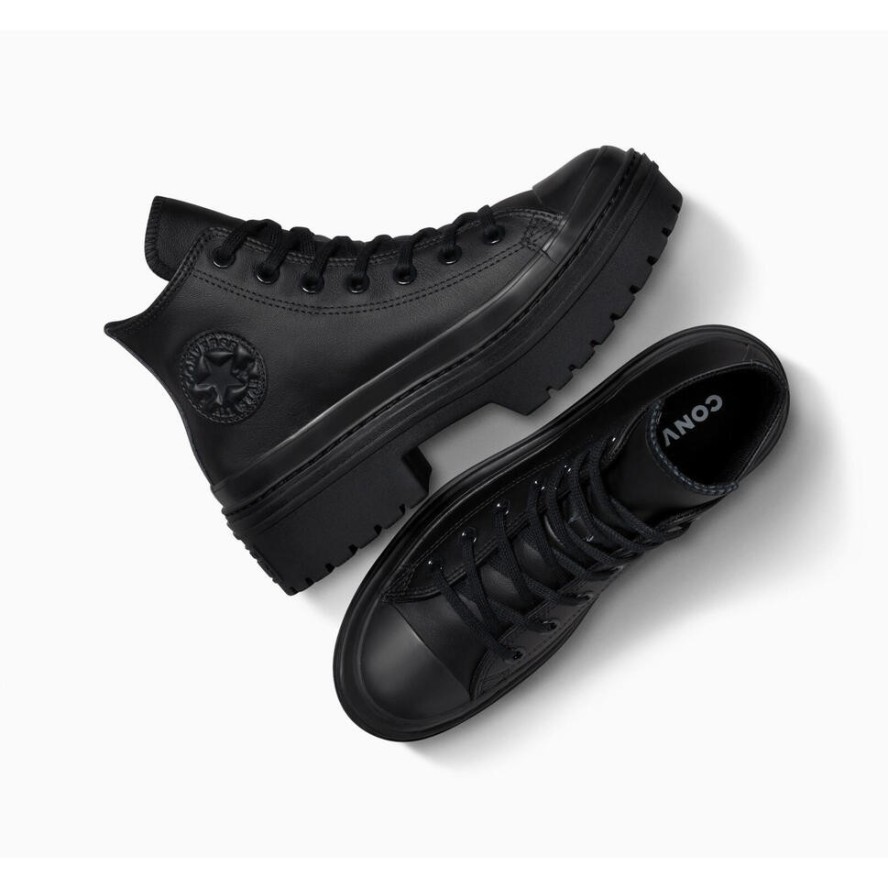 Tenisówki Converse Model Chuck Taylor All Star Lugged Heel Hi Kolor Czarny