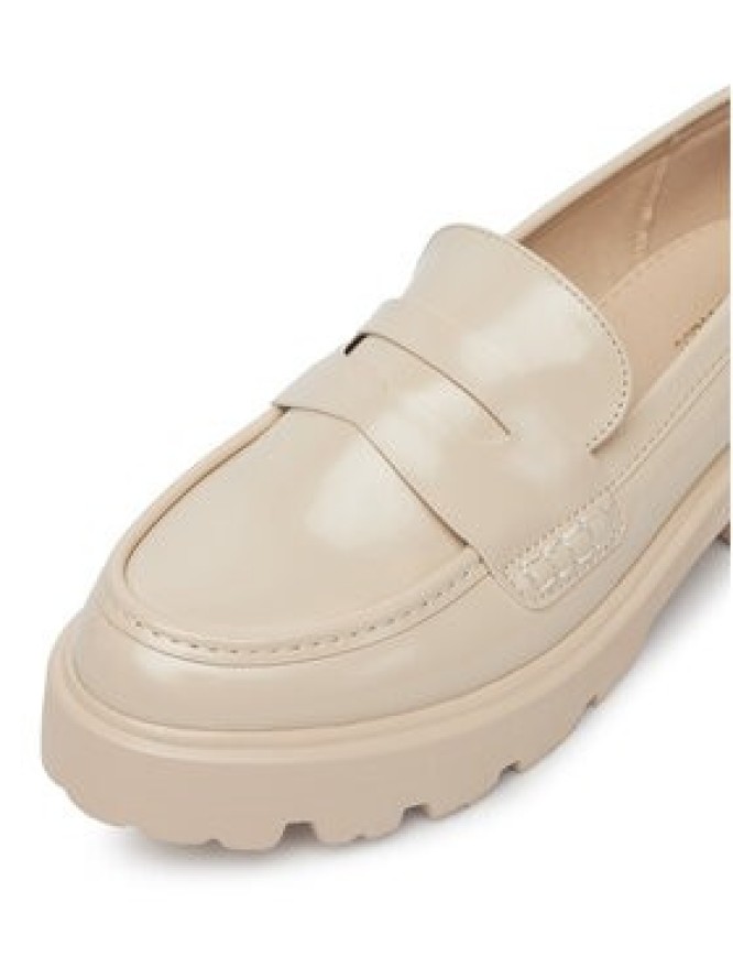 DeeZee Loafersy LE601-2 Beżowy