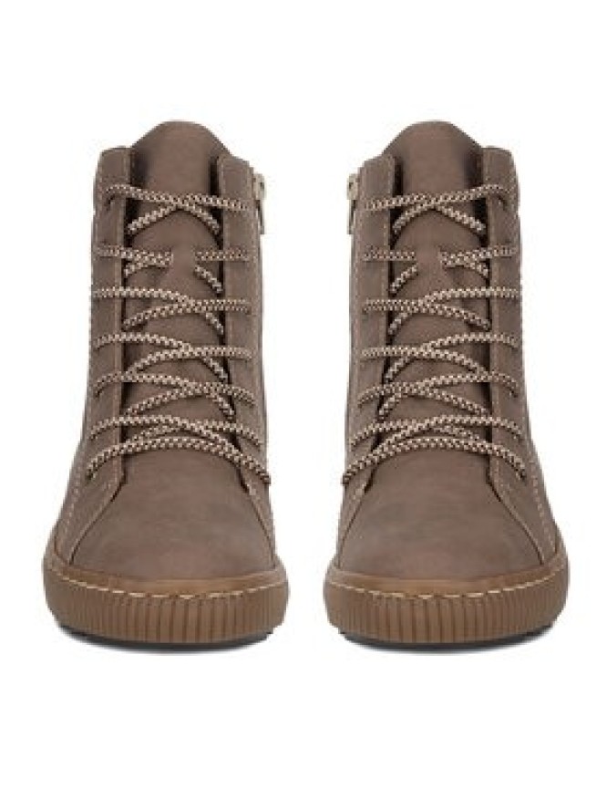 Rieker Trzewiki Z6630-24 Brązowy