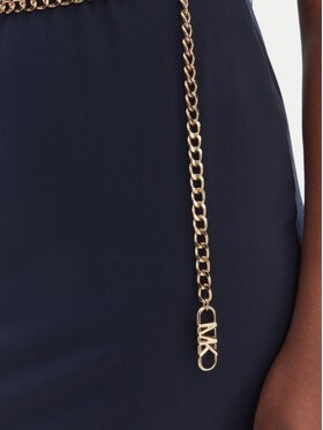 MICHAEL Michael Kors Sukienka koktajlowa MT5831SH6J Granatowy Regular Fit
