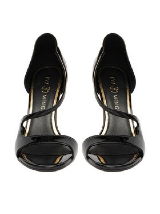 Eva Minge Sandały EO-VIOLETA-LT1735-2 Czarny