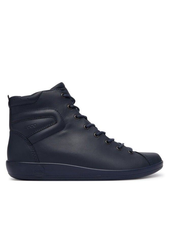 ECCO Sneakersy Soft 2.0 20751301038 Granatowy