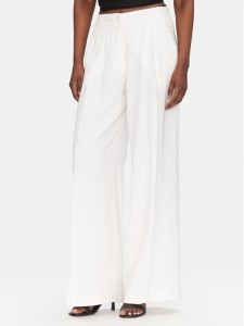 ACCESS FASHION Spodnie palazzo 53-5084-195 Biały Wide Leg