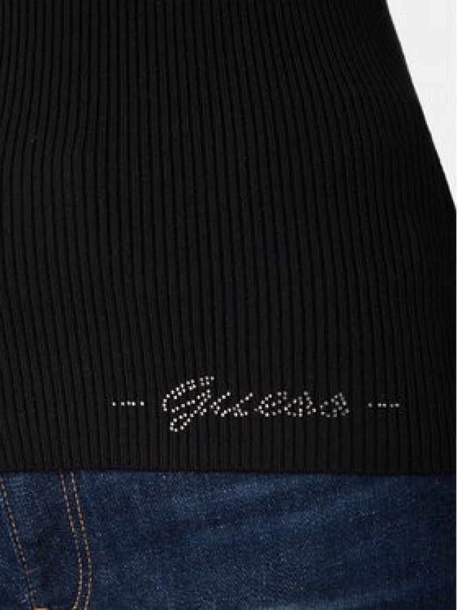 Guess Sweter W6YR10 Z0949 Czarny Slim Fit