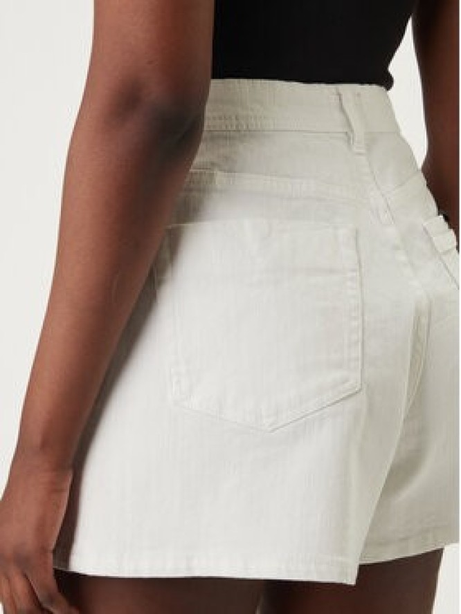 Versace Jeans Couture Szorty jeansowe 80HAD514 CEWCA Biały Regular Fit