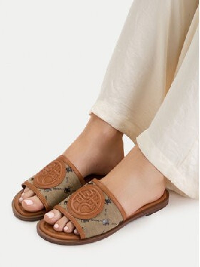 Beverly Hills Polo Club Klapki EO-HY6692-3 Brązowy