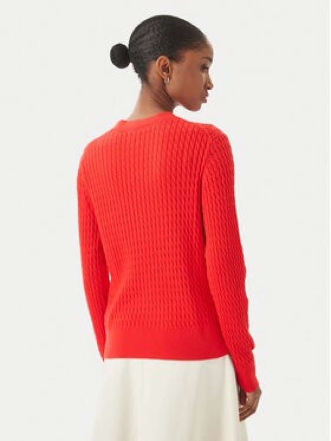 Tommy Hilfiger Sweter WW0WW44993 Czerwony Regular Fit