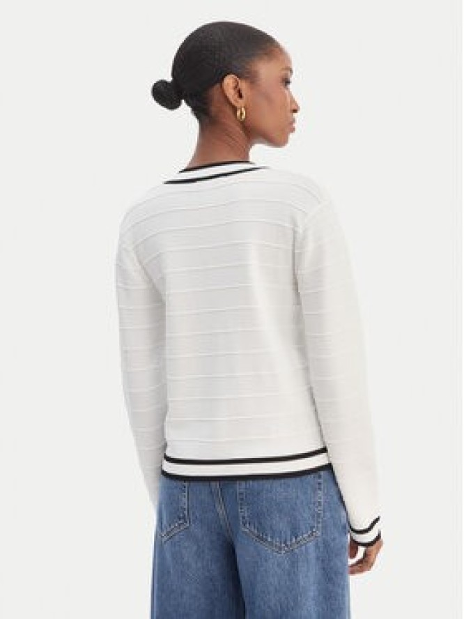 Morgan Kardigan 261-MLIO Biały Regular Fit