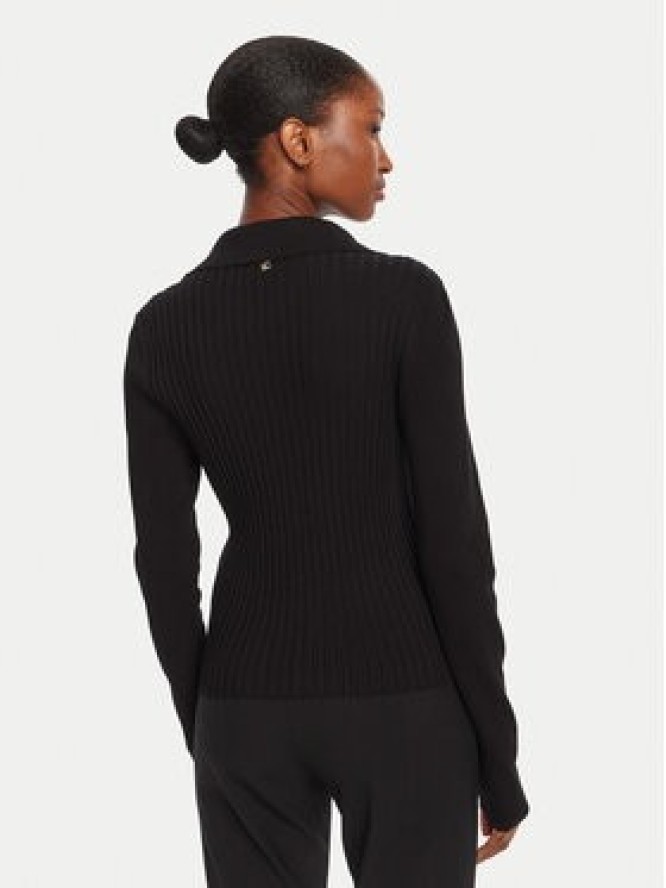 LOLA CASADEMUNT Kardigan LF2511007 Czarny Slim Fit