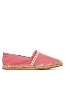 Tommy Hilfiger Espadryle Fringe Canvas Closed Espadrille FW0FW08881 Różowy