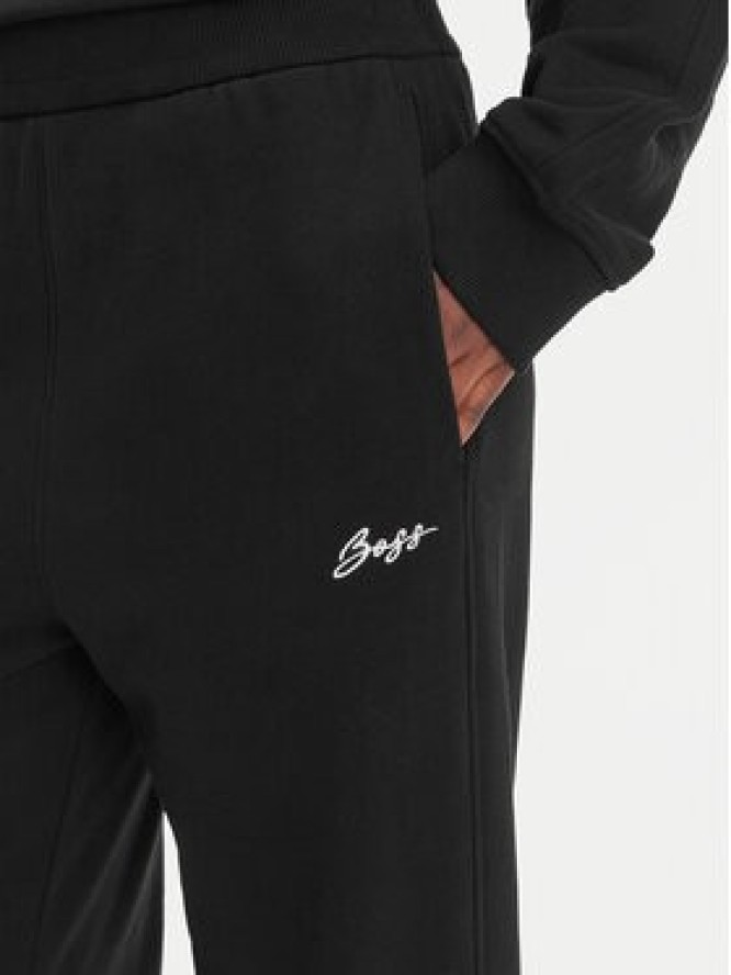 BOSS Spodnie dresowe C-Endless 50554685 Czarny Relaxed Fit