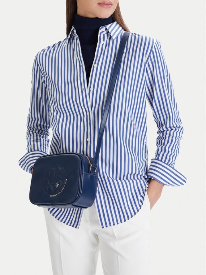 Beverly Hills Polo Club Torebka CEOWB-BHPC-L-002-09 Granatowy