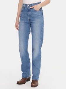 Levi's® Jeansy Ribcage 79078-0008 Niebieski Straight Fit