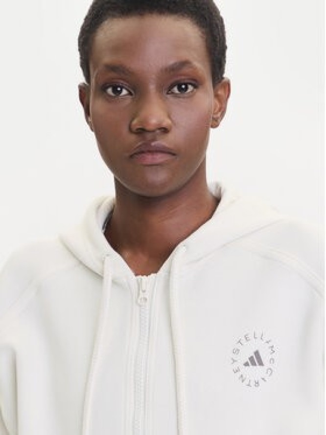 adidas by Stella McCartney Bluza JX6769 Beżowy Loose Fit