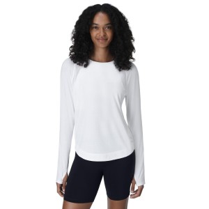 Haut à manches longues en maille Breathe Easy