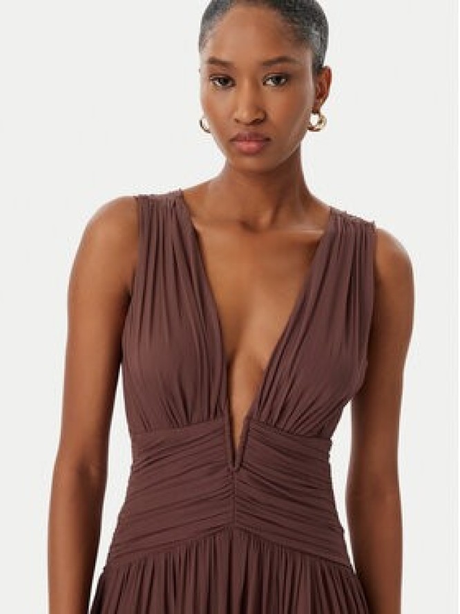 Marciano Guess Sukienka wieczorowa G6GK14 W2374 Brązowy Regular Fit