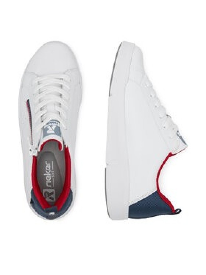 Rieker Revolution Lifestyle Sneakersy 41906-80 Biały