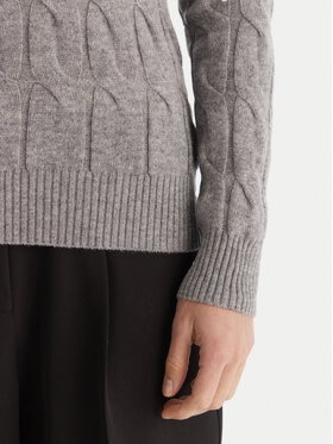 Tommy Hilfiger Sweter WW0WW43586 Szary Regular Fit