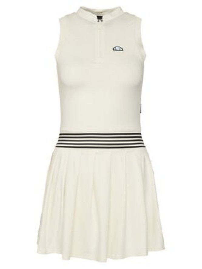 Ellesse Sukienka codzienna Medusa SGZ21966 Biały Slim Fit