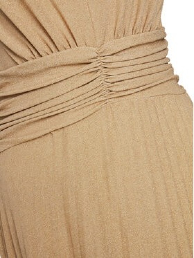 Gaudi Sukienka wieczorowa 511FD14005 Beżowy Regular Fit