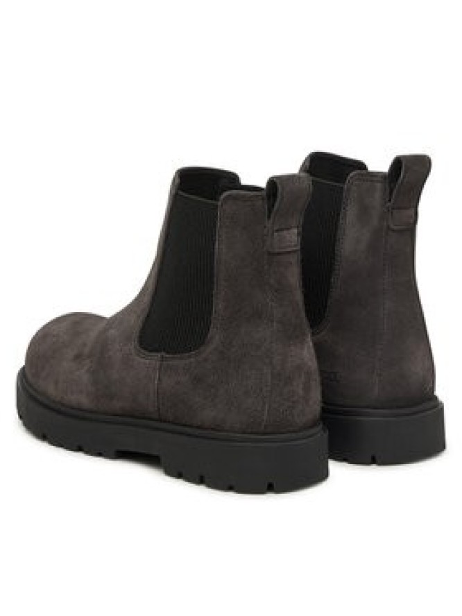 Birkenstock Sztyblety Highwood Slip On 1033184 Szary ciemny