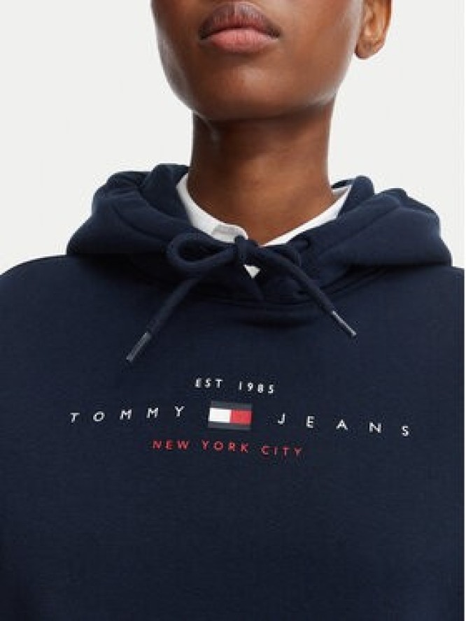 Tommy Jeans Bluza Linear DW0DW23485 Granatowy Regular Fit