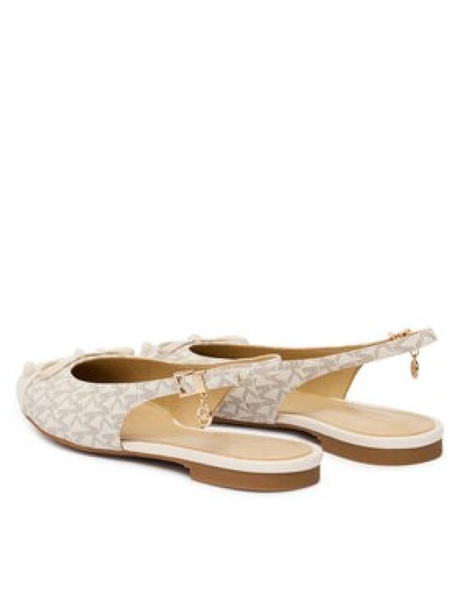 MICHAEL Michael Kors Baleriny Piper 40S6PIFP1B Kremowy