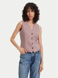 Tommy Hilfiger Kamizelka WW0WW48882 Różowy Regular Fit