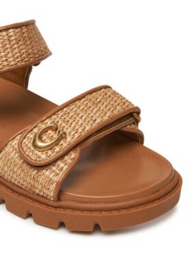 Coach Sandały Brynn CAR55 Brązowy