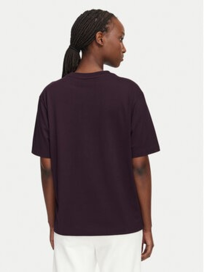 Lacoste T-Shirt TF7215 Bordowy Regular Fit