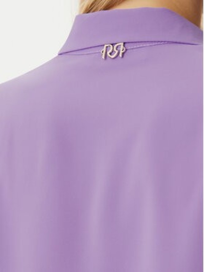 Rinascimento Koszula CFC0122916003 Fioletowy Regular Fit