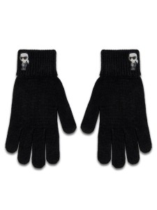 KARL LAGERFELD Rękawiczki Damskie 236W3608 Czarny