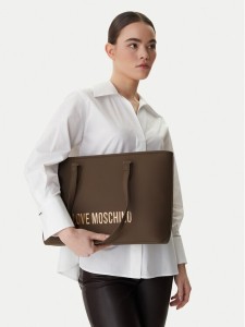 LOVE MOSCHINO Torebka JC4190PP1OKD0203 Brązowy
