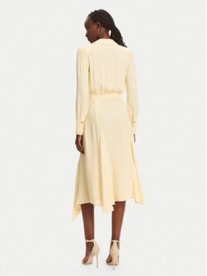 Elisabetta Franchi Sukienka koktajlowa AB86352E2 DC7 Żółty Regular Fit