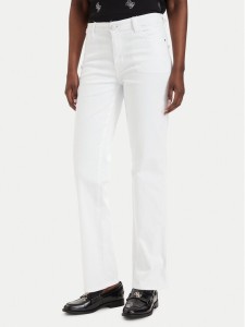 Guess Jeansy W6GA15 D0705 Biały Straight Fit