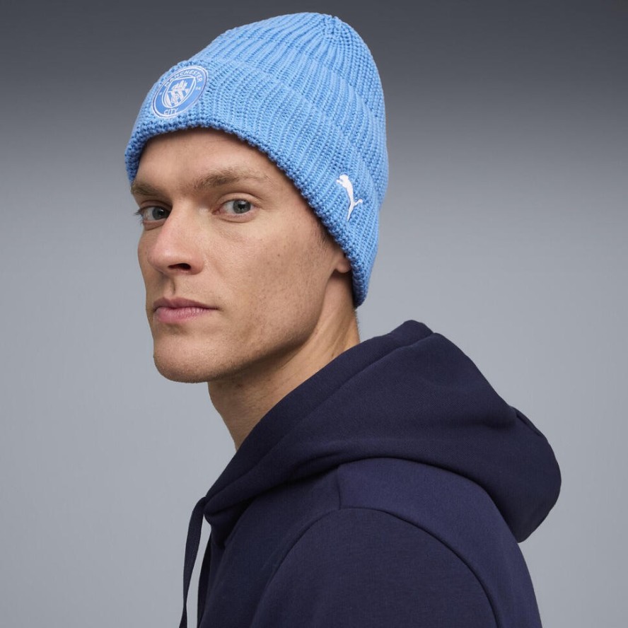 Czapka beanie Essentials Manchester City PUMA