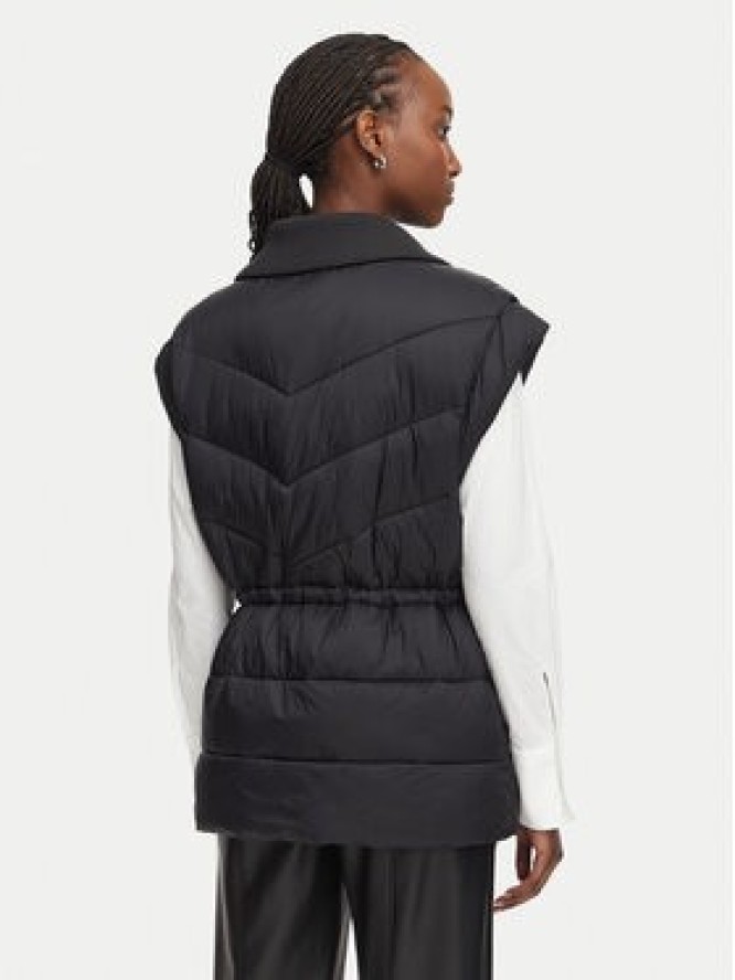 KARL LAGERFELD Bezrękawnik B3W15033 Czarny Regular Fit