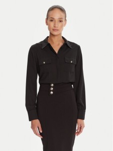 Rinascimento Koszula CFC0125777003 Czarny Regular Fit