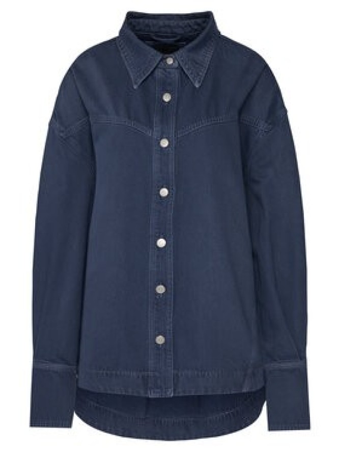 BOSS Koszula jeansowa 50552520 Szary Oversize