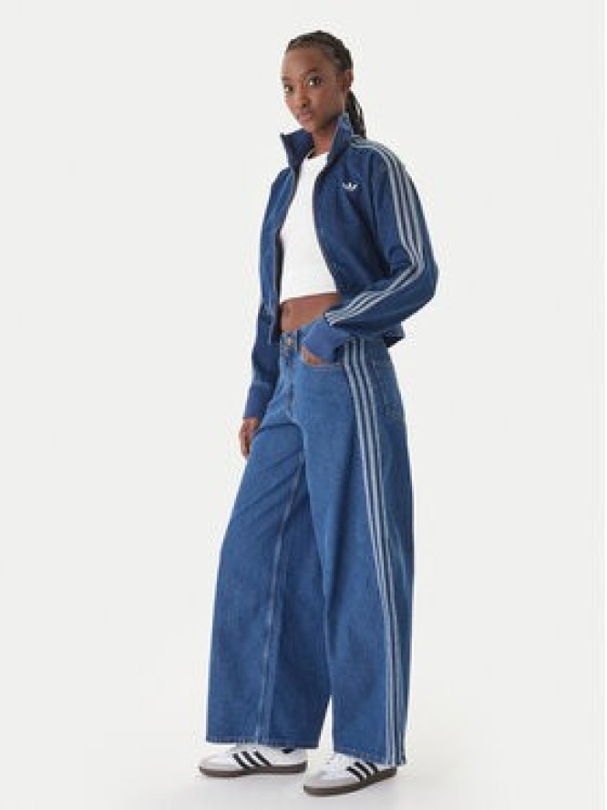 adidas Jeansy Firebird Adilenium KD2906 Niebieski Wide Leg