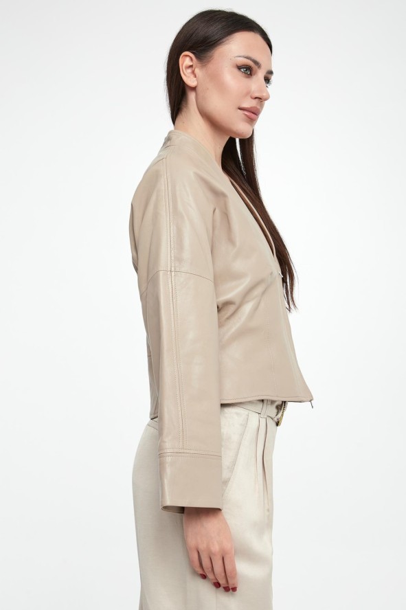 Kurtka damska skórzana Daily MARELLA