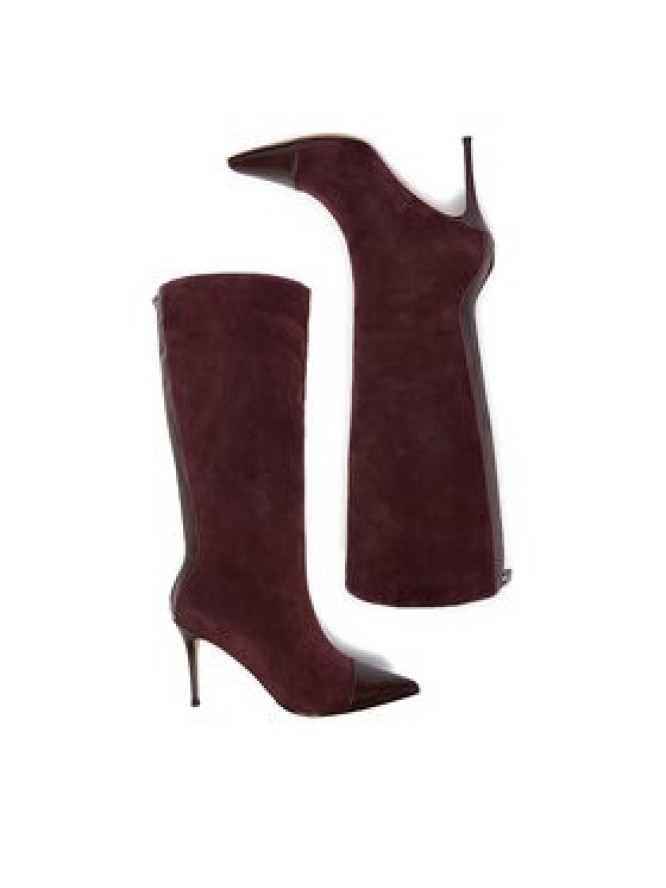 Eva Minge Kozaki EO-EDITH-GLC9177-17-861 Bordowy