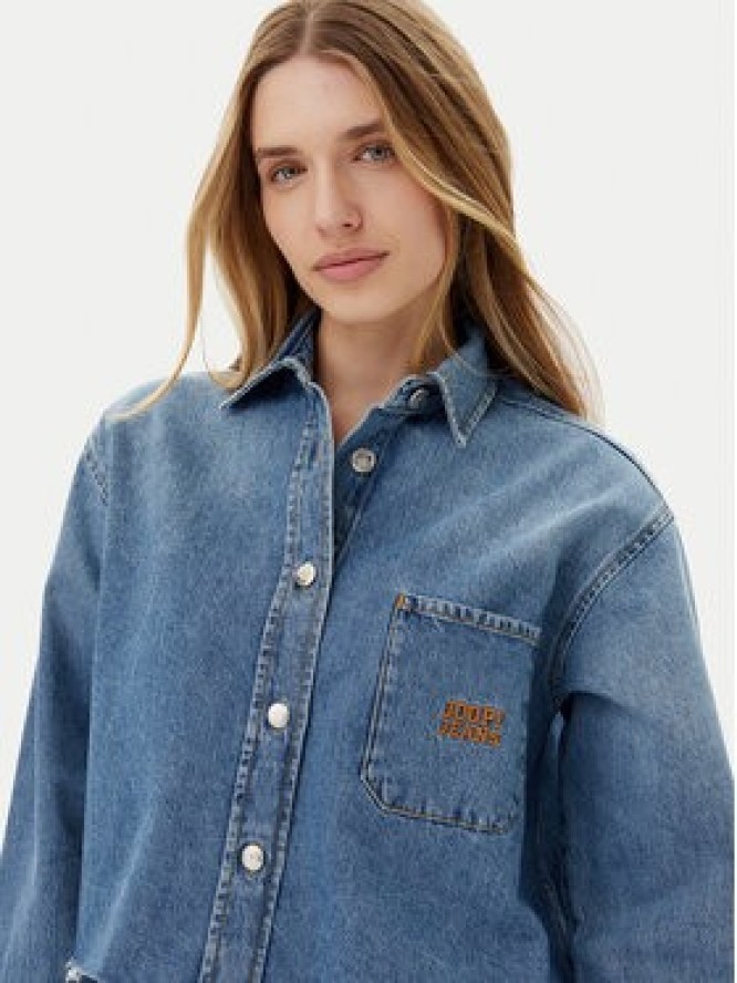 JOOP! Jeans Koszula jeansowa Udela 30046670 Niebieski Relaxed Fit