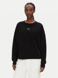 BOSS Bluza C_Esweaty 50547974 Czarny Relaxed Fit