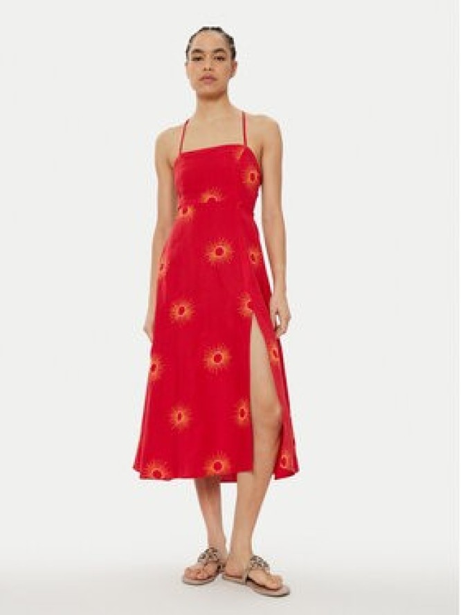 Maaji Sukienka letnia Eclipse Remi PT2268CMD002 Czerwony Regular Fit