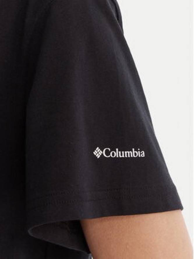 Columbia T-Shirt Rolling Bend™ 2119991 Czarny Regular Fit