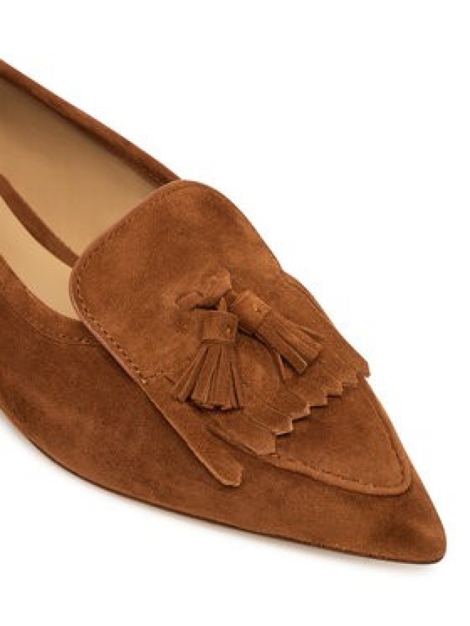 LAUREN RALPH LAUREN Baleriny 802P04175002 Brązowy