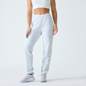 Spodnie dresowe damskie Domyos Gym & Pilates 500 Slim